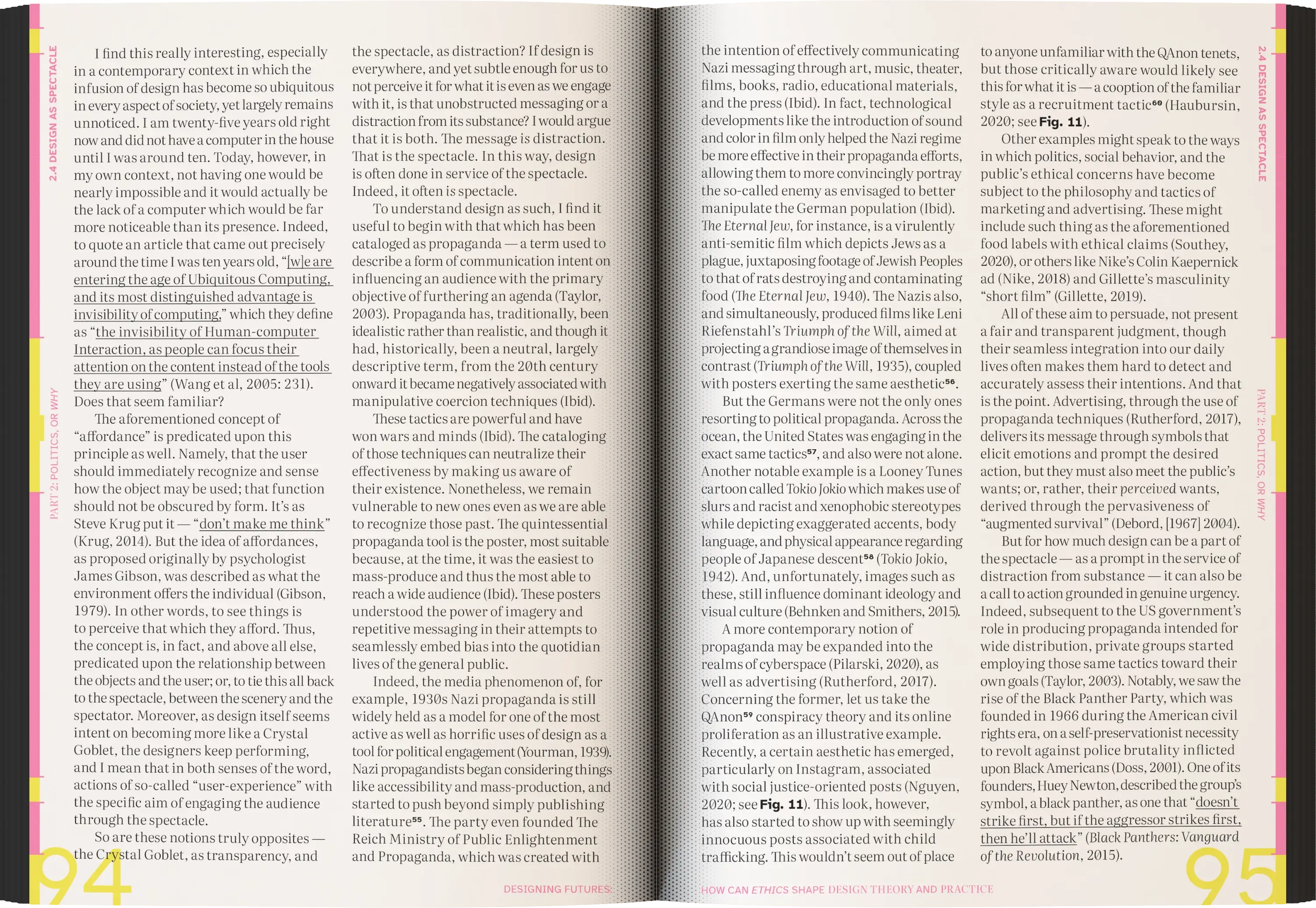 Pages 98 and 99 of the book