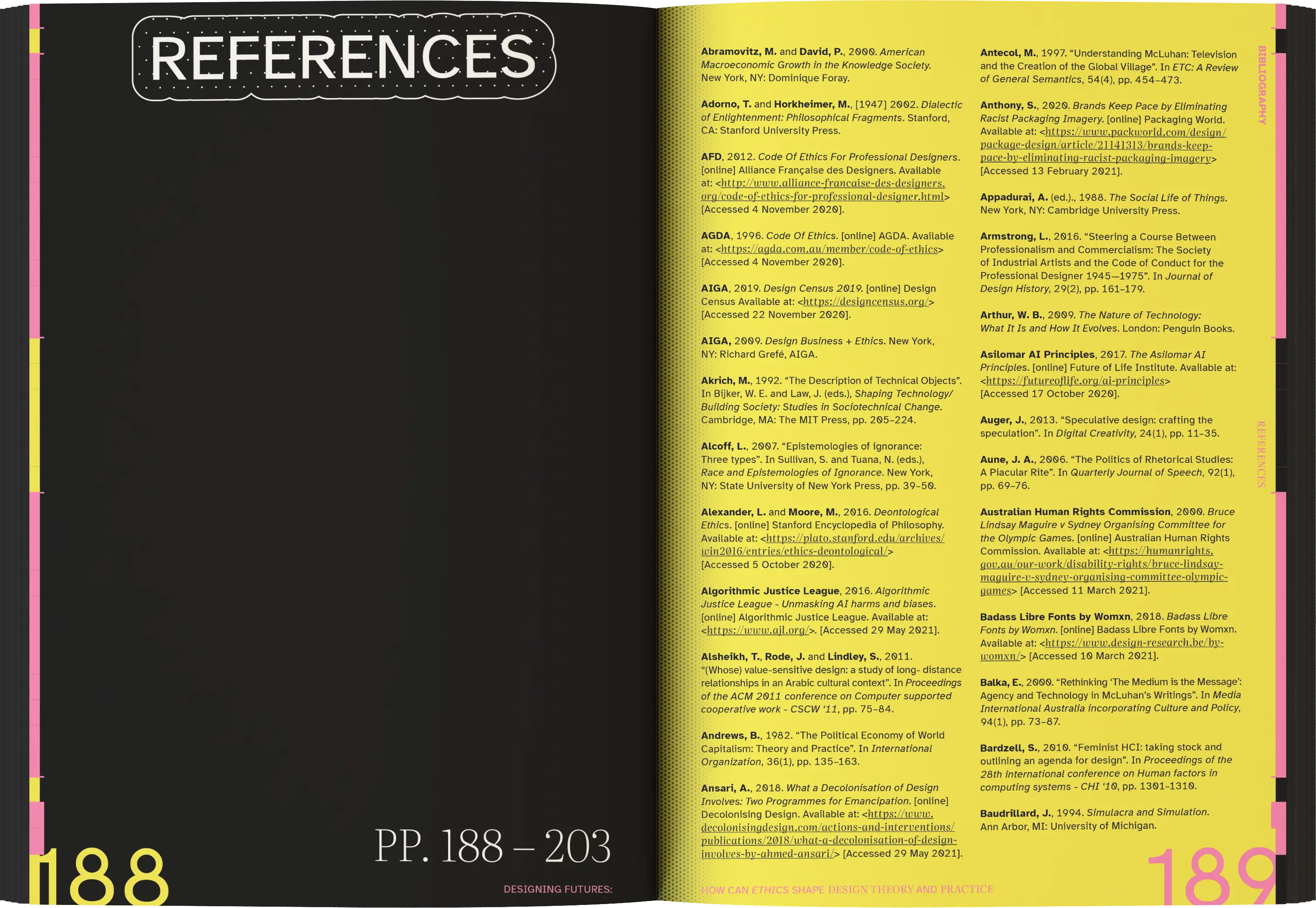 Pages 216 and 217 of the book