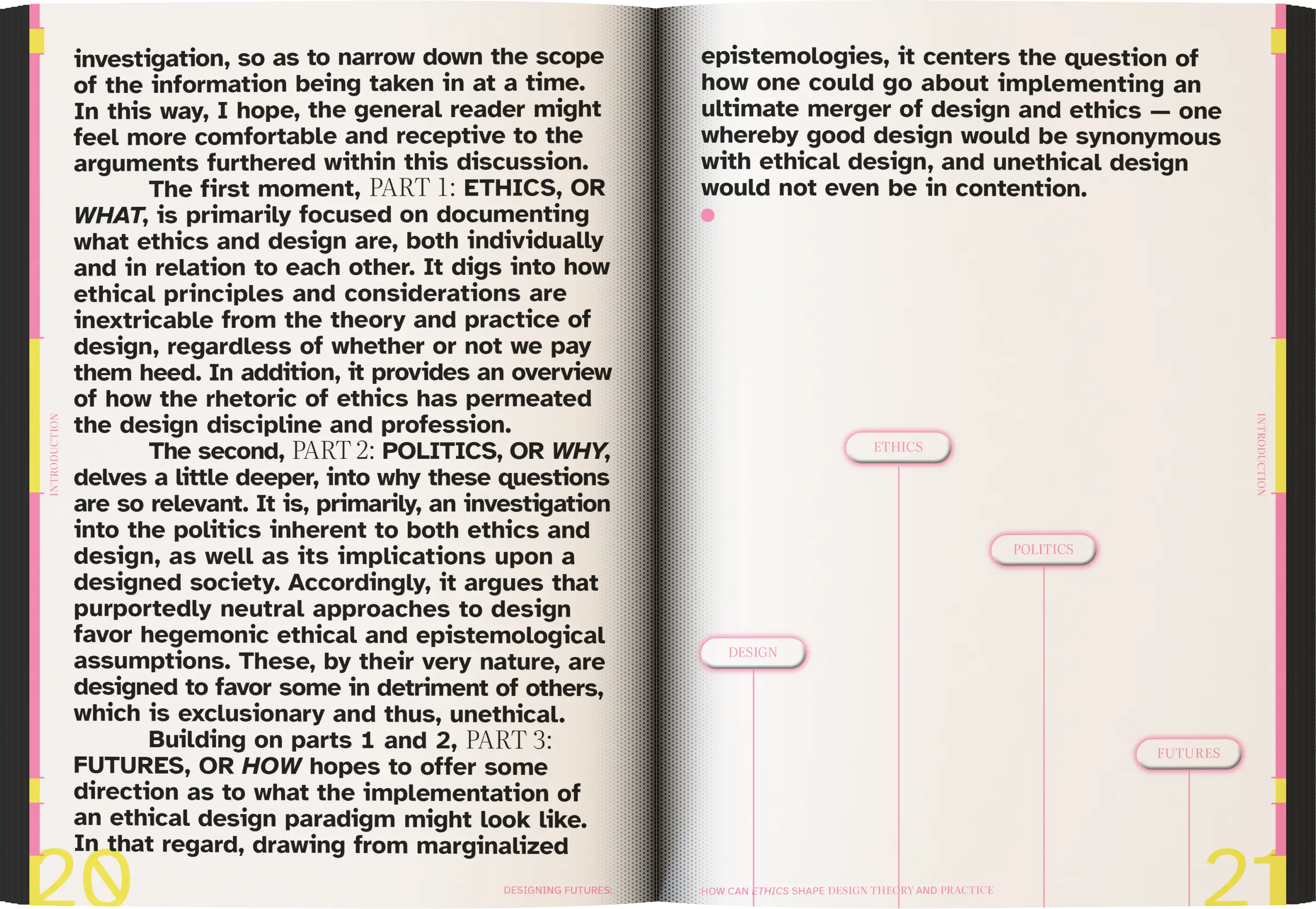 Pages 22 and 23 of the book